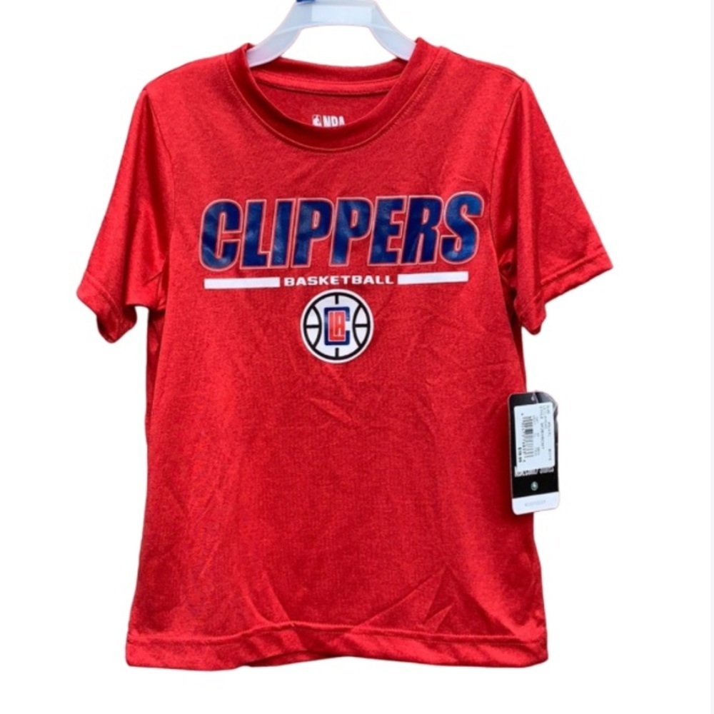 NWT Boys XS (4-5) NBA Clippers Basketball T-Shirt